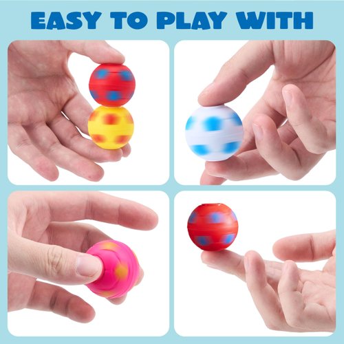 JOYIN 72 Pack Soccer Fidget Spinners for Kids, Soccer Party Favors, Fidget Toys Bulk, Stress Balls, Goodie Bag Stuffers for Birthday Party, Treasure Box for Classroom