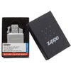 Zippo 65826 Butane Lighter Insert - Single Torch, Chrome
