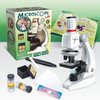Science4you Microscope Lab - Kids´ Microscope Kit for 8+ Year Old + Manual with Experiments + 11 Lab Tools, Educational Science Toy and Gift for Kids 6 7 8 9 10 11 12+ Year olds