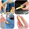 Ouligay 2Pcs Travel Toothbrush Kit Portable Toothbrush Soft Bristles Brushes Folding Toothbrush Bulk Collapsible Toothbrush for Camping Hiking