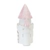 Child to Cherish Ceramic Dream Big Princess Castle Piggy Bank for Girls, Pink