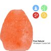 Betus Natural Crystal Himalayan Salt Wall Lamp - Air Purifying Night Light - 360° Rotatable Plug 15W Bulb - Natural
