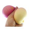 1 Mushroom Squishy Squeeze Stress Ball Soft Doh Filling - Like Shaving Cream - Sensory, Fidget Toy (1 Random Color)