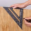 Mr. Pen- Rafter Square, Metal Square, 7 Inch, Carpenters Square, Square Tool, Metal Square Ruler, Carpentry Squares, Woodworking Square, Square Angle Tool, Aluminum Rafter Square, Carpenter Square