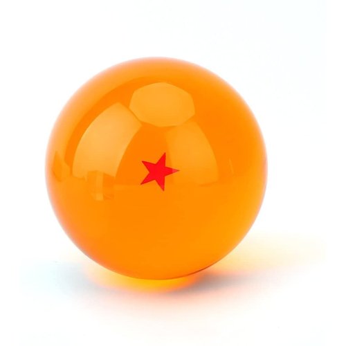 JoySee Toy Crystal Glass Ball Stars，Anime Collectibles New Gift Box Set of 7pcs 43mm/1.7 in in Diameter