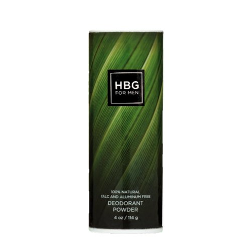 Honeybee Gardens for Men, Unscented Deodorant Powder, 4 ounces | Talc Free | Aluminum Free | Vegan | Cruelty Free | 100% Natural