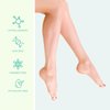 Skin 2.0 Tea Tree and Mint Foot Masks Moisturizing Socks - Fights Athlete's Foot, Detoxifies & Exfoliates, Relaxing & Cooling Foot Mask - Cruelty Free Korean Skin Care For All Skin Types - 3 Pairs