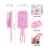 Curly Hair Brush, Curly Hair Comb for Shaping&Defining,Vented Hair Brush for Wet or Dry Hair Detangling Brush,MInovel 2024 Newest