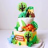 Dinosaur Cake Decor Dinosaur Baby Birthday Cake Decor Dinosaur Theme Party Supplies