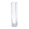 Royal Imports Flower/Bud Glass Vase Decorative Centerpiece, Home or Wedding - 9"x2", Clear