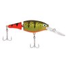 Berkley Flicker Shad Jointed Fishing Lure, Firetail Hot Perch, 1/3 oz, 2 3/4in | 7cm Crankbaits, Size, Profile and Dive Depth Imitates Real Shad, Equipped with Fusion19 Hook