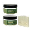 Bath & Body Works Aromatherapy Eucalyptus + Spearmint 2 Pack Body Butter Gift Set with a Natural Oats Sample Soap