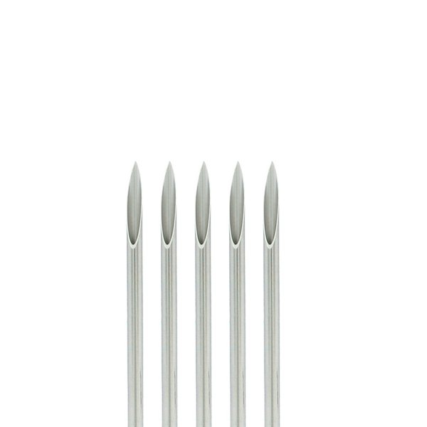 5-Pack Piercing Needles Sealed and Sterilized 10 Gauge