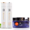 GK HAIR Global Keratin Balancing Shampoo & Conditioner Set (300ml) | Lavender Bombshell Masque (200g) | Hydrating Hair Care Set for Smoother, Healthier Hair