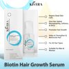 Biotin + Collagen Hair Serum - All Natural Hair Growth Serum - Paraben and Free Hair Growth Serum - Biotin Hair Growth Serum for Fuller & Thicker Hair, 1 Pack