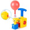 TODKISS Balloon Launcher Toy Set, Balloon Pump Rocket Launcher with 20 Balloons and 2 Balloon Powered Car Toys, Spaceship Toy, Astronaut Figure, Crab Race Car Toy for Kids 3 4 5 6 7 Years Gifts