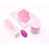 Bgirly Lip Care Kit | Lip Oil & Sugar Lip Scrub Set, Lip Mask, Lip Brush, Cute Gift, Dry Lip Treatment, Skincare Gift, Spa Gift for Women, Gift for Her, Skincare Gift (Raspberry)