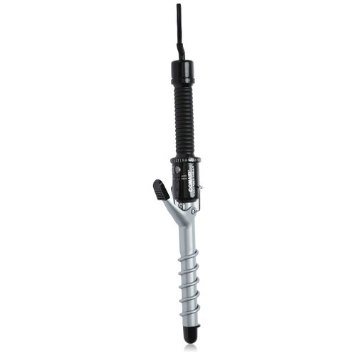 Conair Instant Heat Spiral 3/4-Inch Curling Iron, spiral guide on barrel to help achieve spiral curls – for use on short to medium hair