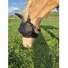 Solar Vizor Horse Fly Mask with Ears (Size Mini),100% UV Eye Protection for Horses with Uveitis, Photosensitivity, Ulcer, Head Shaking, Solid Durable EVA Lining Across The top Half of The Solar Vizor