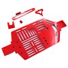 CNC Metal Chassis Body Frame Board for SG1603 SG1604 UD1601 UD1602 1/16 RC Car Spare Parts Accessories (Red)