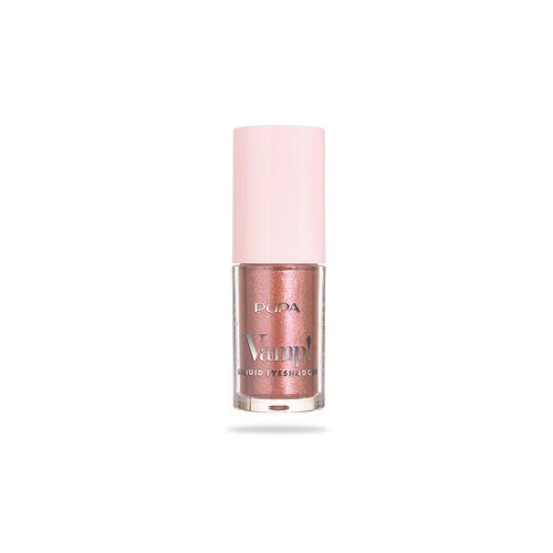 Pupa Milano Vamp! Liquid Eyeshadow - Shimmer Finish, Ultra-Adherent, and Lightweight - Ophthalmologically Tested - 004 Rose - 0.13 oz