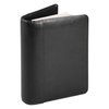 Samsill 81270 Regal Leather Business Card Book, 6 Ring Binder Holds 120 Business Cards and A-Z Indexes, Black
