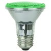 Sunlite 80002-SU LED PAR20 Colored Light Bulb, 3 Watts, (25W Equivalent), E26 Medium Base, 30,000 Hour Lifespan, 1 Pack Green