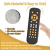 Baby TV Remote Control Toy with Music, TV Remote Toy with Realistic Light and Sound - English, French and Spanish 3 Language for Infant Toddler Play Remote Musical Toys, BPA Free