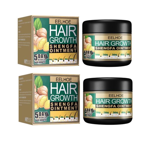 Hair Conditioner, Ginger Hair Growth Ointment, Hair Regrowth Treatment Cream, Moisturizing Scalp, Massage Hair Follicle Hair Care Serum Essence Conditioner