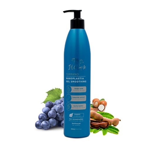 I Belli Capelli Torrano 2023 Gel Nanoplastia para Alisar Cabello, Nanoplastia with Hair Sealant -1 Single Step Keratin Treatment, Smoothing System to Straight Repair, 500ml/16.9 fl.oz