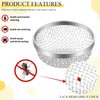 2 Pieces Flying Insect Screen RV Furnace Vent Cover RV Water Heater Vent Cover 2.8 Inches Stainless Steel Mesh with Installation Tool and Silicone Rubber for RV Refrigerator Vents RV Water Heater