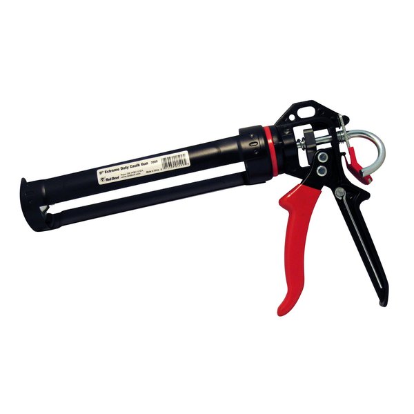 Red Devil 3989 9" Extreme Duty Caulk Gun - Thrust Ratio 26:1,Black