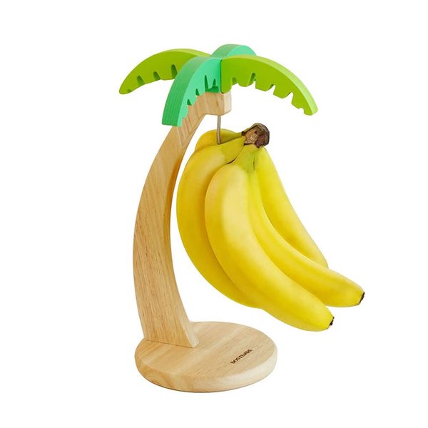 Dostende Banana Holder - Banana Hanger Tree with Stainless Steel Hook for Kitchen Countertop