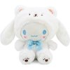 Ykecfpry Kawaii Cartoon White Bear Cross-Dressing Series Plush,Soft Plush Doll Cute Soft Toys, Plush Pillow Stuffed Animals Toy Birthday Gifts for Girls Kids ((White Bear-8in)