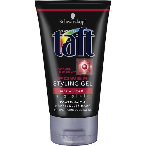 German TAFT Power Styling Gel Koffein 150ml- Shipping from USA