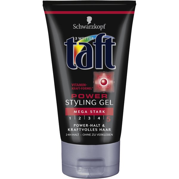 German TAFT Power Styling Gel Koffein 150ml- Shipping from USA