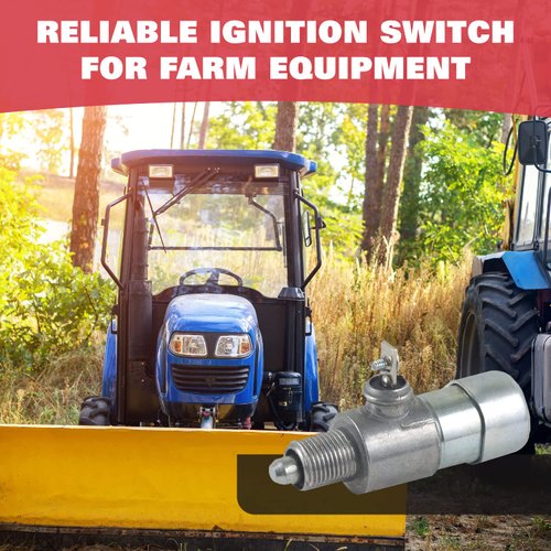 RAREELECTRICAL New Ignition Switch Compatible With 8N11500 Ford/New Holland 1800 2000 8N Naa 501 600 700 800 900