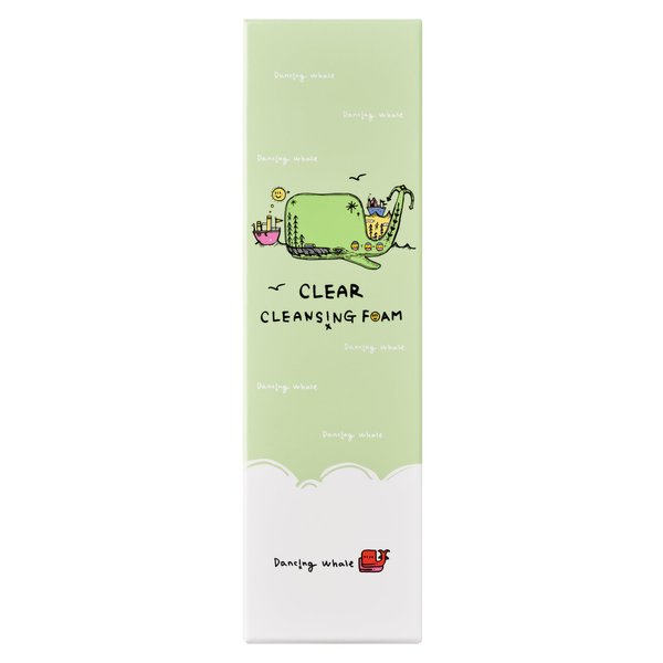 Dancing Whale - Clear Cleansing Foam 4.05 FL/OZ, 120ml