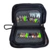 Kylebooker Fishing Lure Storage Bag Spinner Baits Wallet Case (Camouflage)