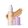JOAH Crystal Glow Peptide-Infused Foundation, 2-in-1 Multitasking Korean Makeup with Blurring Face Primer, Luminizer, Hydration & Skin Defense for a Flawless Finish, 1.01 Oz, Fair Light Cool