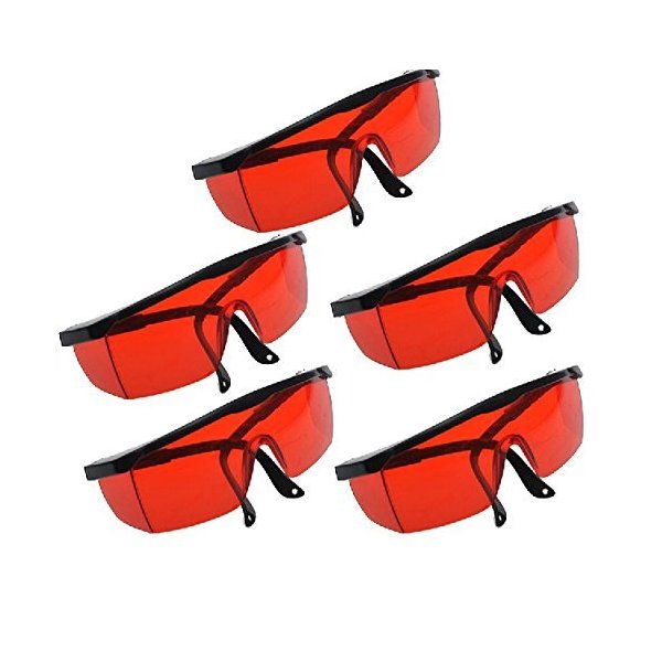 Protection Goggle Glasses for Dental Curing Whitening Light Lamp for Dentist by East Dental (5pcs)