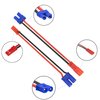 2Pairs ShareGoo EC2 to JST Plug Male Female Adapter with 10CM 20AWG Cable Wire for RC FPV Drone Car Lipo NiMH Battery Charger ESC