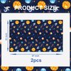 Egami 2pcs Space Party Tablecloth for Outer Space Party Supplies Decorations 87 inches x 51 inches for Solar System Birthday Party Supplies (6)