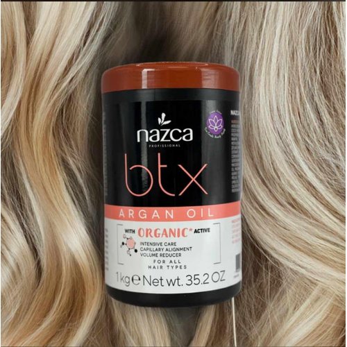 Professional Organic Treatment Sfera Nazca- Deep Hair Mask Volume Reducer Hair Smoothing Argan Oil Cream 1kg/33.2oz