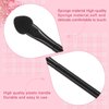JOCEMY 30 PCS Professional Disposable Dual Side Sponge Eyeshadow Brush, Double Head Eye shadow Brushes Makeup Applicator Cosmetic Tools(Length: 12 cm, Round Handle, Black)