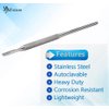 Premium Quality Round Scalpel Handle #3, Stainless Steel (Fits Size 9-16 Scalpel Blades)