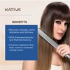 Kativa Brazilian Straightening Brunette Kit, 12 Weeks of Home Use Professional Straightening, with Organic Coconut Oil, Açai Oil, and Keratin, for Straighter, Softer and Shinier Dark-Coloured Hair