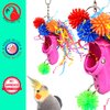 Bonka Bird Toys 1926 Shoozy Shred Bird Toy Parrot Craft cage Cages Cockatiels Budgies parrotlets
