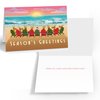 Stonehouse Collection Beach Christmas Card Variety Pack - 18 Cards & Envelopes - 6 Designs, 3 Cards Per Design - Holiday Sunsets - Tropical Christmas Cards