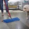 O-Cedar Hardwood Floor 'N More Microfiber 3-Action Flip Mop Refill (2-Pack) | Double-Sided Mop Head with Microfiber and Chenille | Reusable, Machine-Washable Mop Head Replacement